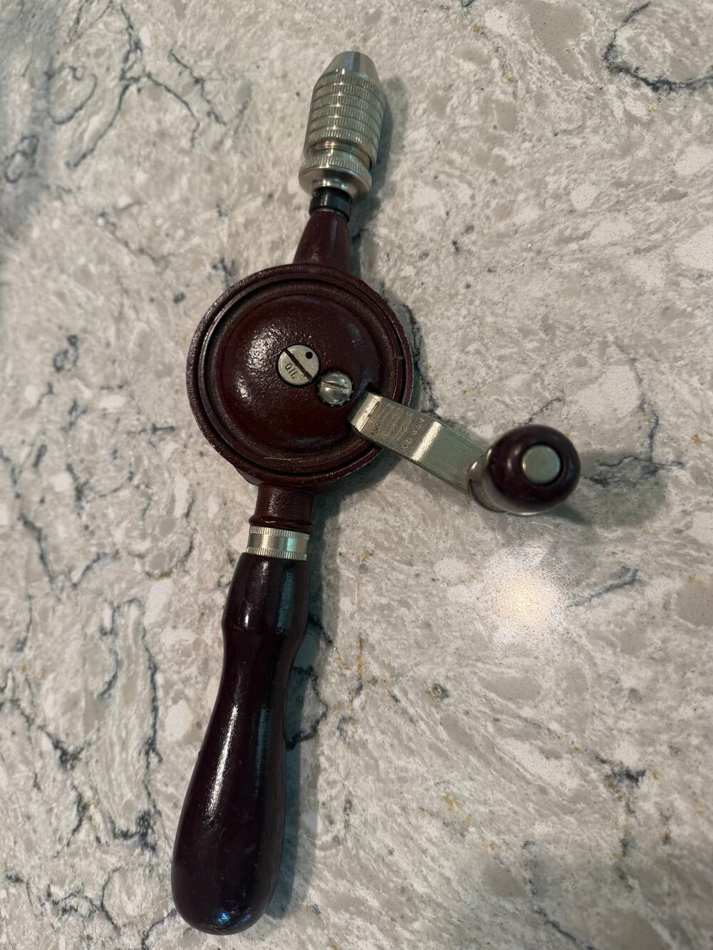 Vintage Stanley 100 Plus No. 610 Hand Crank Drill
